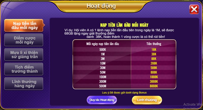 68 game bài - Cổng game đánh bài đổi thưởng uy tín nhất 2023 13 Nạp tiền lần đầu mỗi ngày