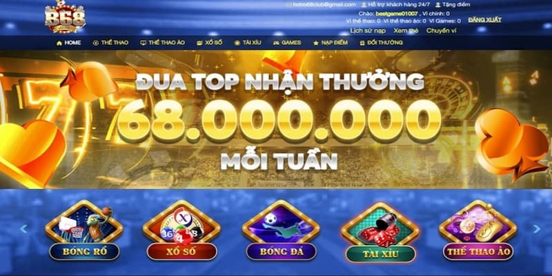 B68 - Cổng game bài đổi thưởng đẳng cấp hàng đầu hiện nay 6 Khuyến mãi siêu hấp dẫn của cổng game