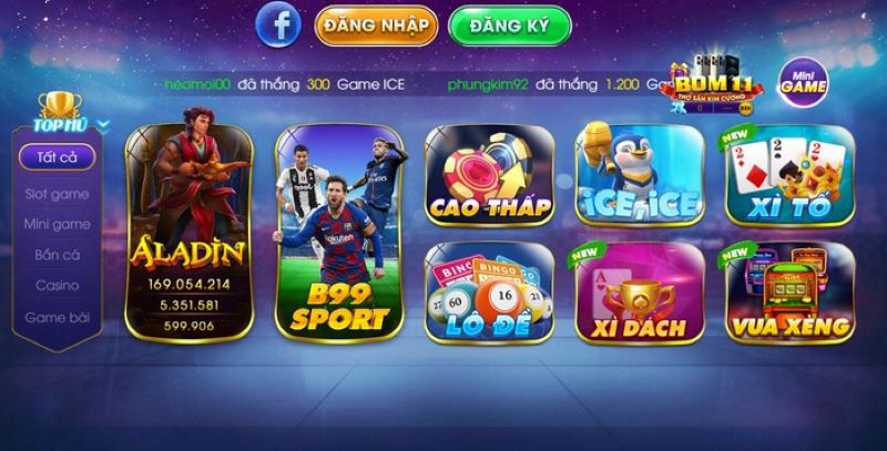 Bin88 vin - Cổng game chuyên nghiệp và hot nhất hiện nay 4 Nạp tiền cổng game an toàn