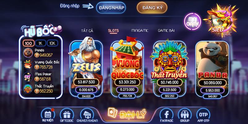 Boc88 club - Cổng game giải trí đỉnh cao nhất hiện nay 5 Game slot