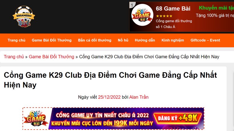Điều khoản sử dụng 3 Các thỏa thuận về điều khoản sử dụng tại 68gamebai.tv