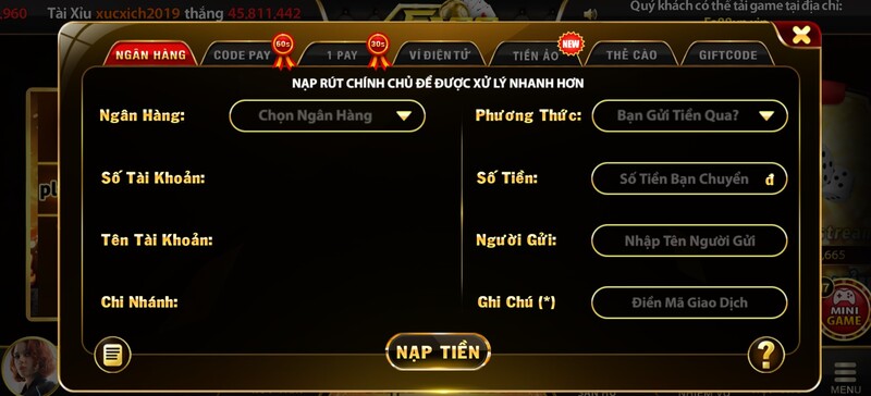 Fa88 - Game Bài Đổi Thưởng Đẳng Cấp Nhất Châu Á 8 Hướng dẫn cách nạp tiền chi tiết ở Fa88