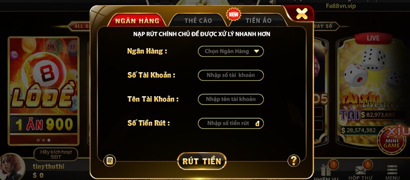 Fa88 - Game Bài Đổi Thưởng Đẳng Cấp Nhất Châu Á 9 Hướng dẫn chi tiết cách rút tiền Fa88