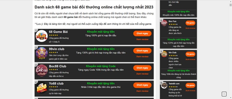 Giới thiệu 2 Các ưu điểm khiến cho 68gamebai.tv trở nên thu hút