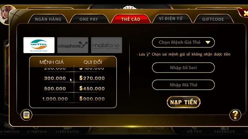 Go88 - Cổng game uy tín và chất lượng với kho game đa dạng 9 Hướng dẫn nạp tiền Go88 chi tiết nhất