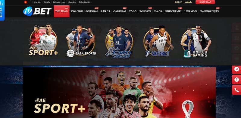 I9bet - Thiên Đường Trò Chơi Cho Tín Đồ Đam Mê Đổi Thưởng 5 Thể thao cá độ siêu hot hit