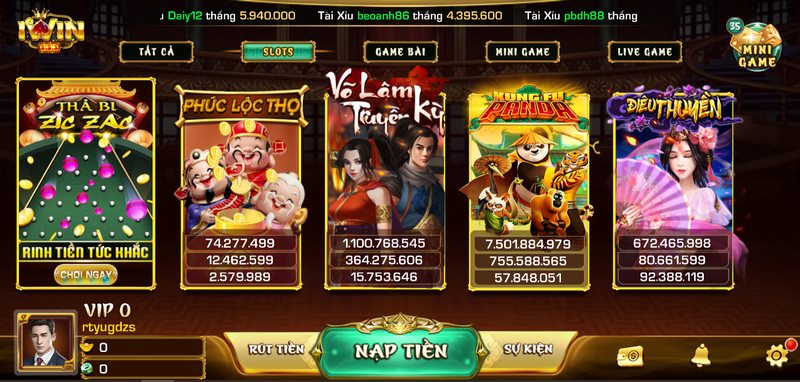 IWIN - Cổng game tổng hợp siêu phẩm đình đám nhất thị trường 7 Slots game hấp dẫn nhất với nhiều phiên bản siêu chân thực