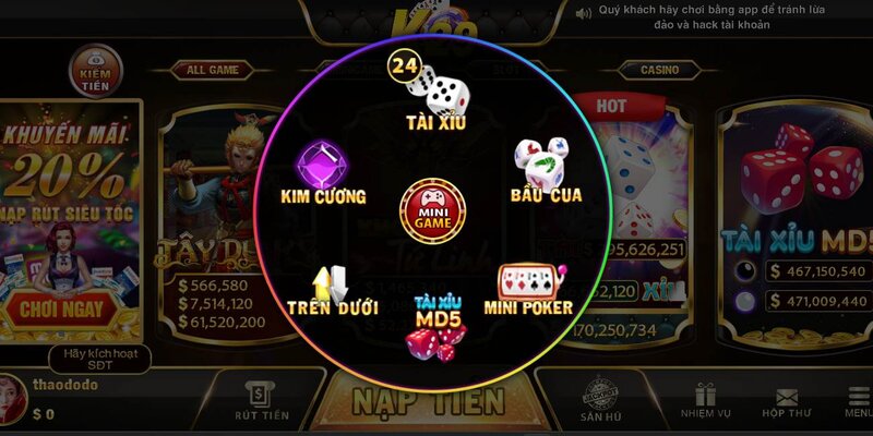 Cổng Game K29 Club Địa Điểm Chơi Game Đẳng Cấp Nhất Hiện Nay 4 Mini game