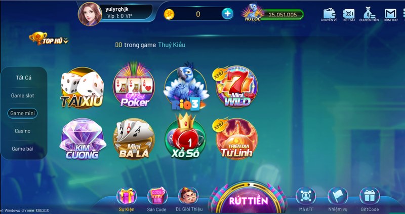 Rio66 - Chốn thiên đường đổi thưởng lý tưởng cho game thủ 8 Mini game cũng cực kỳ hấp dẫn không kém