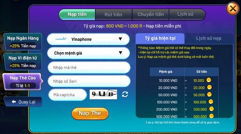 Rio66 - Chốn thiên đường đổi thưởng lý tưởng cho game thủ 9 Nhiều phương thức nạp tiền được đưa ra để hội viên chọn lựa