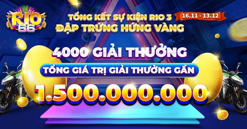 Rio66 - Chốn thiên đường đổi thưởng lý tưởng cho game thủ 11 Nhận quà mỏi tay khi đến với sân chơi nổi tiếng này