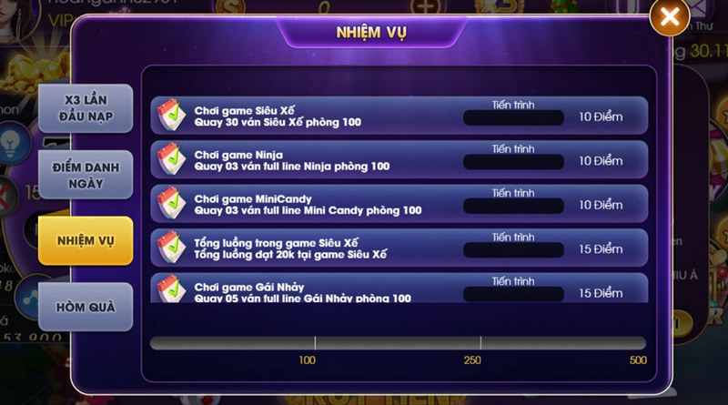 Sam86 - Sân chơi chuyên nghiệp mà Game thủ nào cũng nên biết 11 Cổng game có nhiều nhiệm vụ để cộng đồng Game thủ hưởng ứng