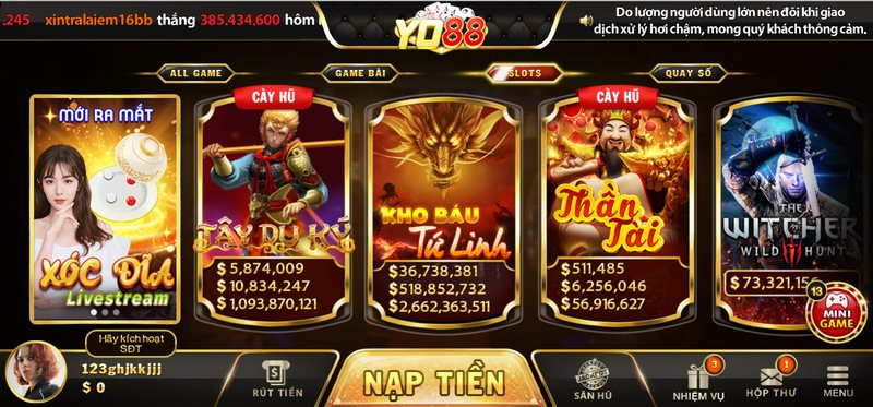 Yo88 - Cổng game chất lượng cao không thể bỏ qua năm 2023 8 Slots Game - Săn tìm giải thưởng Jackpot