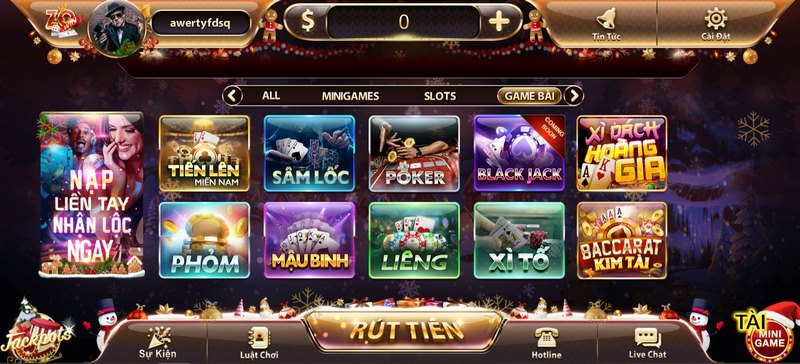 Zowin - Thưởng thức game bài đổi thưởng trực tuyến đỉnh cao 6 Game bài đa dạng, hấp dẫn chỉ có tại Zowin