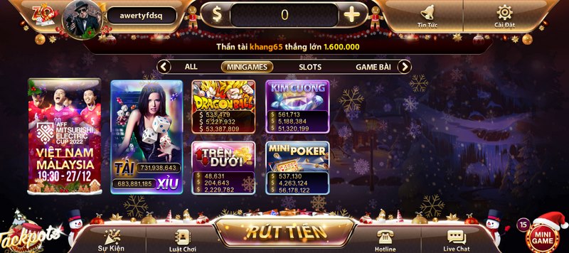 Zowin - Thưởng thức game bài đổi thưởng trực tuyến đỉnh cao 8 Kho Mini game khổng lồ cực ấn tượng