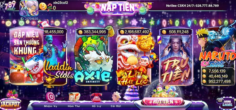 789 Club - Cùng Tìm Hiểu Cổng Game Được Yêu Thích Nhất 5 Game slot