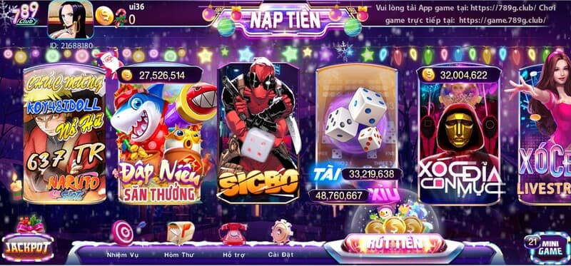 789 Club - Cùng Tìm Hiểu Cổng Game Được Yêu Thích Nhất 9 Đầu tư vào giao diện độc đáo cuốn hút người chơi