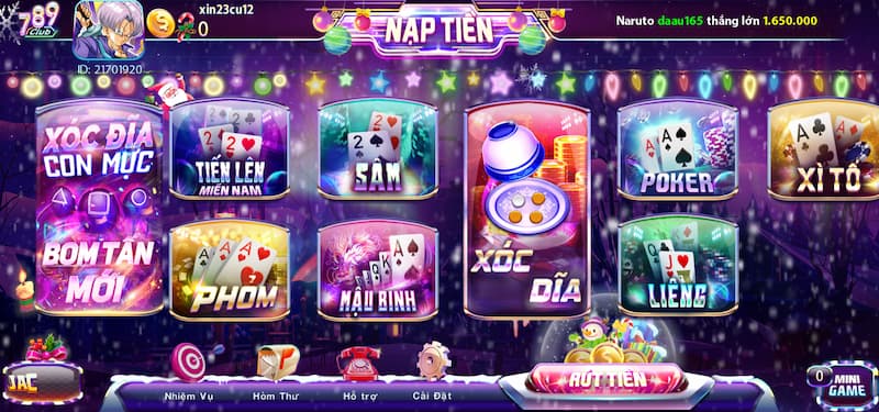 789 Club - Cùng Tìm Hiểu Cổng Game Được Yêu Thích Nhất 4 Game bài online