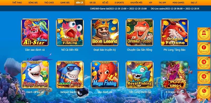 789bet cổng game hoạt động nổi bật trên thị trường quốc tế 9 Bắn cá có không gian nổi bật tại 789bet