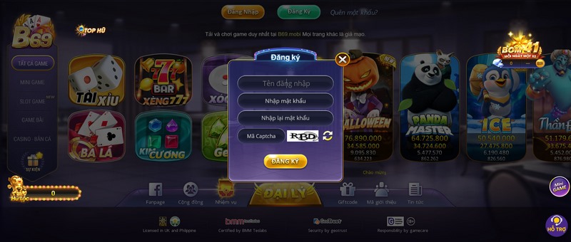 B69 - Cổng Game Đổi Thưởng Siêu Hấp Dẫn Cho Game Thủ 2 Làm thế nào để đăng ký tài khoản cổng game B69 bet?