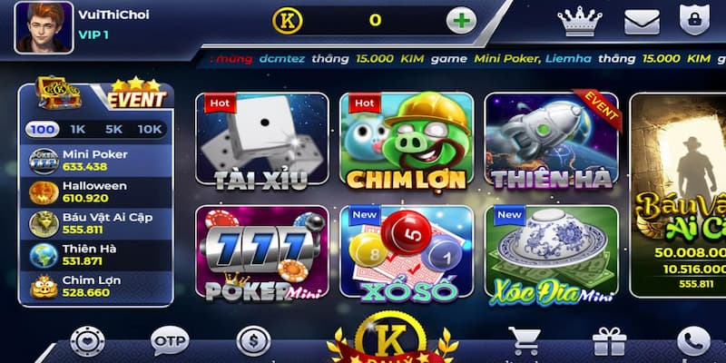 Bạch kim club - Cổng game siêu đỉnh trên thị trường giải trí 4 Các thể loại game đỉnh cao