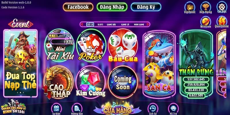 Bạch kim club - Cổng game siêu đỉnh trên thị trường giải trí 7 Mini game phong phú, lôi cuốn