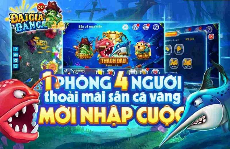 Bắn Cá Đại Gia cổng game bắn cá có hiệu ứng 3D nổi bật 2 Đăng ký tài khoản cá nhân để trải nghiệm game