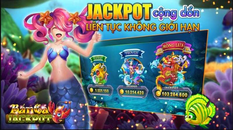 Bắn cá Jackpot cổng game bắn cá kiểu Mỹ nổi đình đám 3 Tải game bắn cá về máy