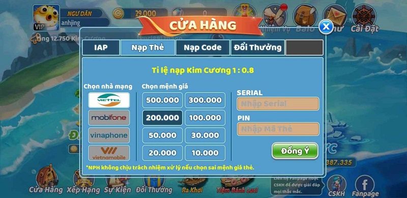 Bắn Cá Tiểu Tiên Cá cổng game ăn khách nhất nhì hiện nay 6 Nạp tiền chơi game nhanh chóng