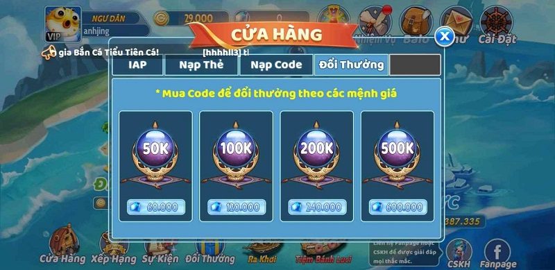 Bắn Cá Tiểu Tiên Cá cổng game ăn khách nhất nhì hiện nay 7 Rút tiền siêu nhanh, an toàn