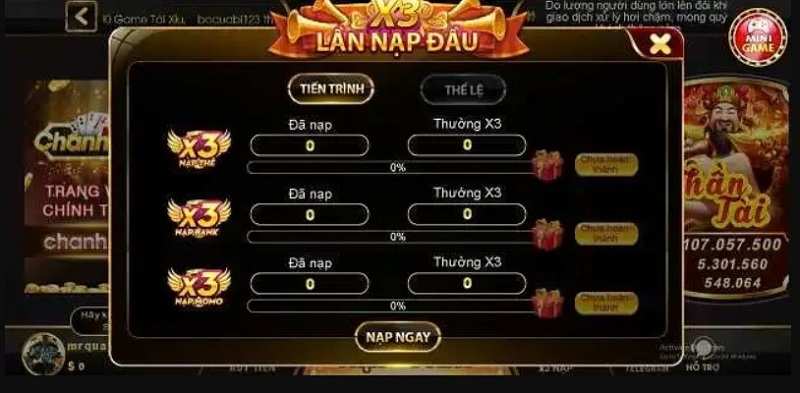 Chanh Vin cổng game hàng đầu châu Á với vô vàn điều hay 7 Hướng dẫn nạp tiền vào cổng game tiện lợi