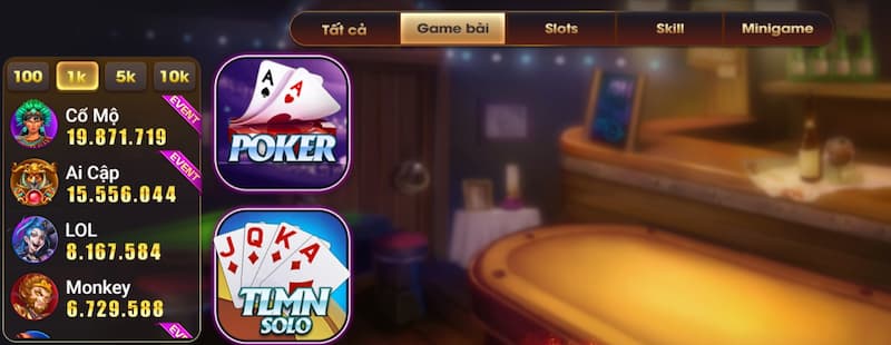 Do99 - Thiên đường giải trí đổi thưởng siêu chất năm 2023 4 Game bài đình đám