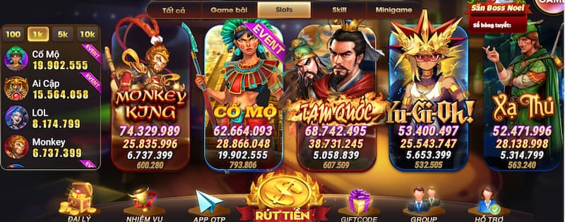 Do99 - Thiên đường giải trí đổi thưởng siêu chất năm 2023 5 Slot game siêu chất