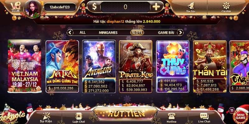 V8 club - Cổng game bài đổi thưởng uy tín nhất năm 2023 6 Slot game đỉnh cao