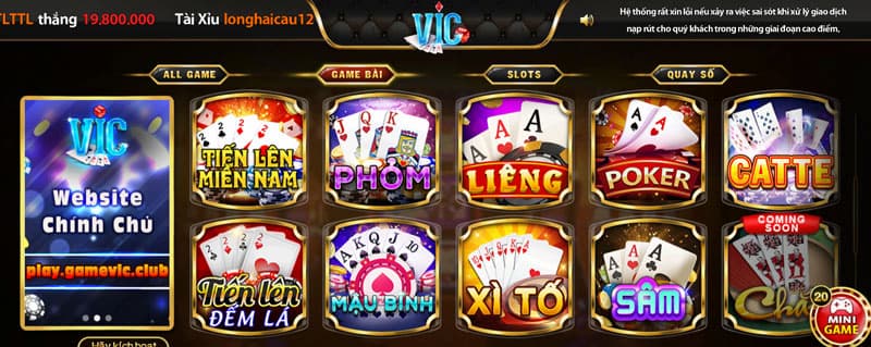 Cổng Game Vic Club An Toàn Hàng Đầu Cho Người Chơi 6 Casino đỉnh cao tại Vic club
