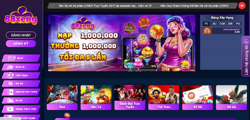 Giới thiệu về Xeng88 club - Cổng game giải trí hàng đầu 1 Cổng game xeng88