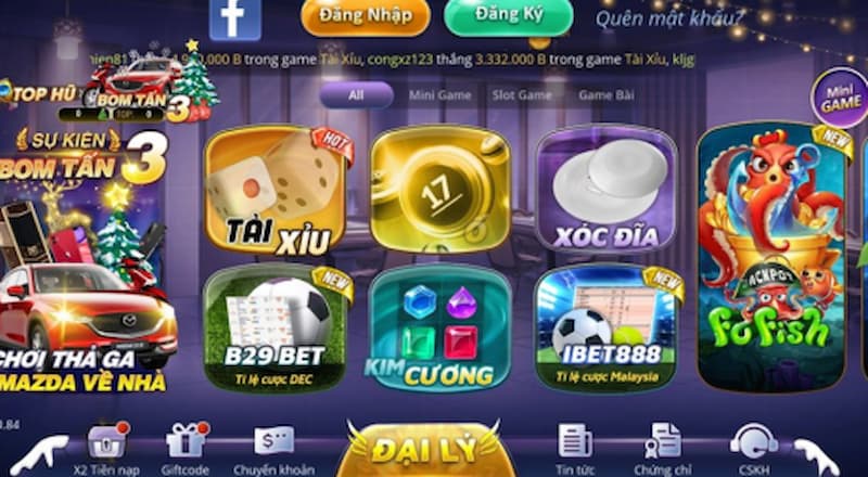 B69 - Cổng Game Đổi Thưởng Siêu Hấp Dẫn Cho Game Thủ 7 Mini Game