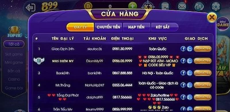 b99 Những cách giao dịch b99 nhanh chóng và tiện lợi nhất