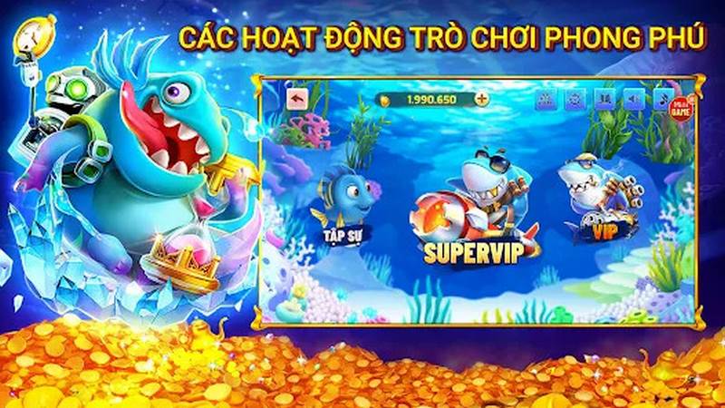Bắn Cá Đại Gia cổng game bắn cá có hiệu ứng 3D nổi bật 6 Rút tiền an toàn tại cổng game