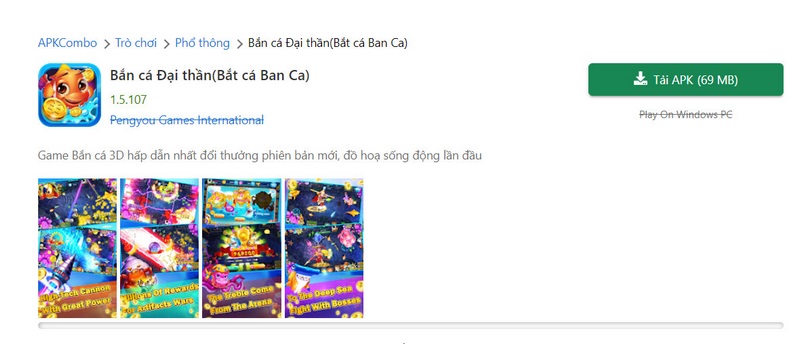 Bắn Cá Đại Thần - Cổng game xanh chín đổi thưởng siêu lớn 2 Tải app Bắn Cá Đại Thần cho Android cực dễ