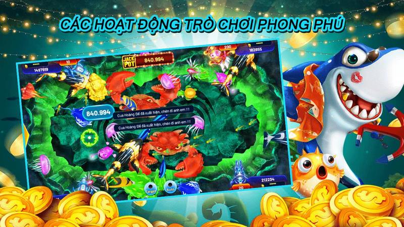 Bắn Cá Đại Thần - Cổng game xanh chín đổi thưởng siêu lớn 4 Chuỗi sự kiện tại cổng game Đại Thần cực hấp dẫn dành cho game thủ