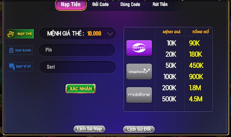 Bắn Cá Đại Thần - Cổng game xanh chín đổi thưởng siêu lớn 7 Bước nạp tiền dễ hiểu tại cổng game