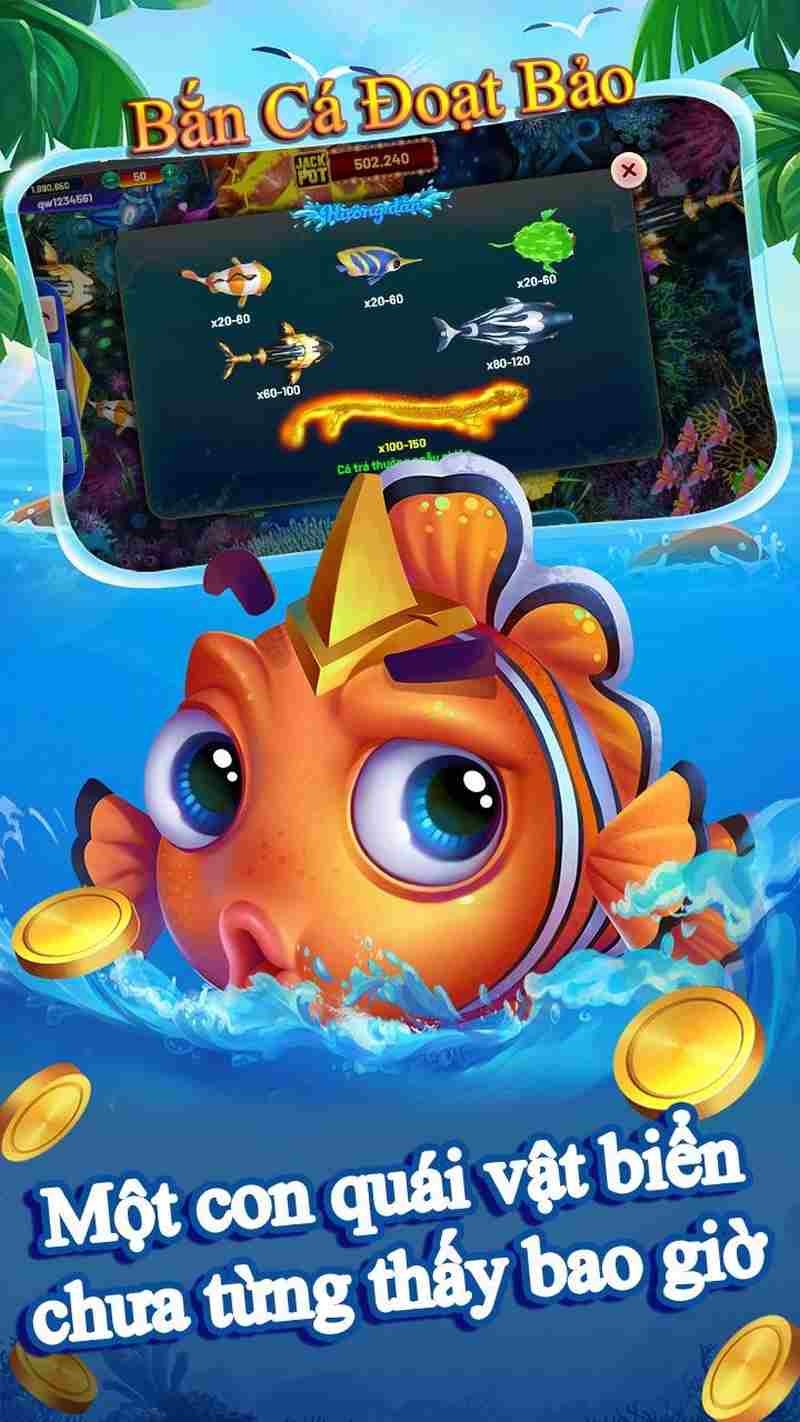 Bắn Cá Đoạt Bảo - Cổng game mang đến cảm giác đặc biệt 3 Chuỗi sự kiện mới cho người chơi