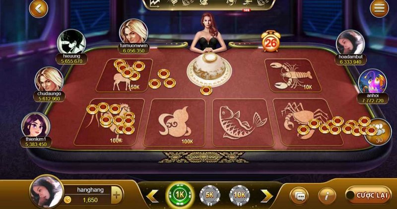 Bầu cua Bancah5 - Game đổi thưởng trực tuyến ăn tiền thật 3 Bầu cua Bancah5 đang nhận được sự săn đón của đông đảo