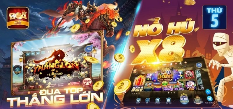 Boa club sân chơi hấp dẫn không thể bỏ lỡ của game thủ 7 Kho game đồ sộ của Boa club cũng là một điều khiến không ai có thể bỏ qua