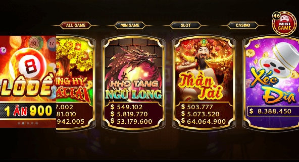 Tổng quan về cổng game chơi đổi thưởng online Go789 club 4 Slots Game tại go789 club