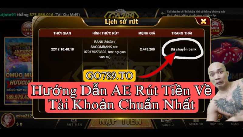 Tổng quan về cổng game chơi đổi thưởng online Go789 club 6 Rút tiền tại go789 club