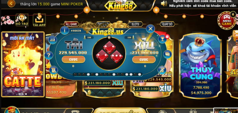 Tổng Quan Về Cổng Game King88 Us Chi Tiết Nhất Năm 2023 5 Mini Game bạt ngàn