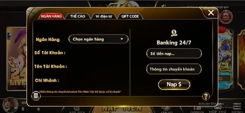 Tổng Quan Về Cổng Game King88 Us Chi Tiết Nhất Năm 2023 6 Nạp tiền tài khoản cổng game King88 us đơn giản