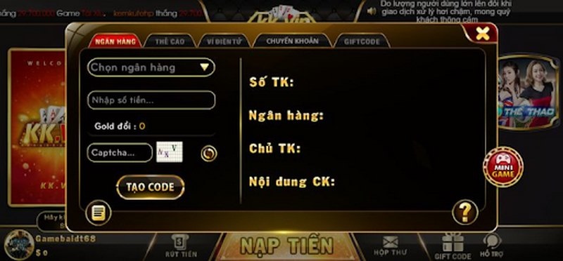 KK Vin - Địa điểm giải trí xanh chín đổi thưởng thả ga 7 Nạp tiền cổng game siêu nhanh